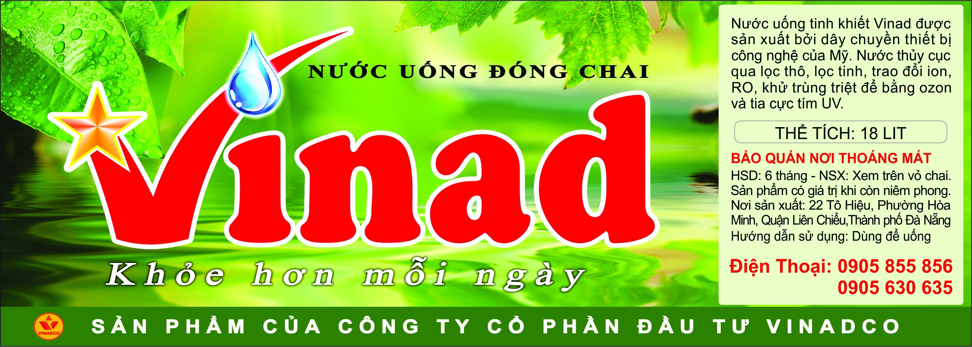 Logo công ty - Công Ty TNHH Sản Xuất Và Thương Mại VINAD